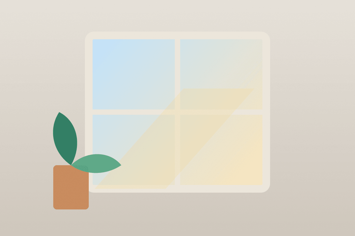 A window-light version of the same prompt